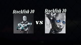 Stockfish vs Stockfish 100game match Can Stockfish survive Stockfish [upl. by Julia]