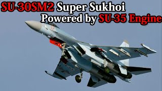 Russian Air Force Receives First SU30SM2 Super Sukhoi Fighters With Su35s Engines  New Variant [upl. by Yecniuq]