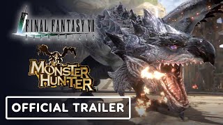 Final Fantasy 7 Ever Crisis x Monster Hunter  Official Silver Rathalos Update Trailer [upl. by Romilly]