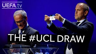 THE UCL GROUP STAGE DRAW [upl. by Ekeiram]