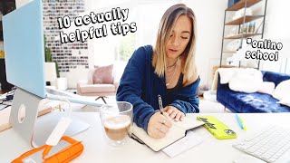 10 Working From Home  Online School Tips that ACTUALLY Work [upl. by Kered4]