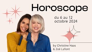 Horoscope du 6 au 12 octobre 🥨 par Christine Haas [upl. by Nedi]