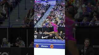 Simone Biles Slow Motion Vault Core Hydration Classic 2024 [upl. by Doxia]