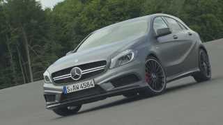 Mercedes AMG A45  Test  Fahrbericht  CarNews [upl. by Eenej246]