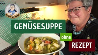 Gemüsesuppe ohne Rezept [upl. by Irfan658]