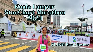 KUALA LUMPUR STANCHART MARATHON 211KM Race Review 2024 [upl. by Painter]