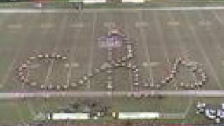 Clifton Mustang Marching Band quotScript CHSquot Clifton NJ [upl. by Vanhomrigh554]