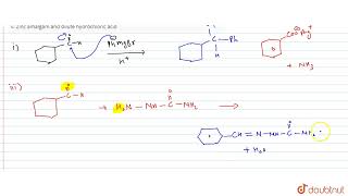 Predict the products formed when cyclohexane carbaldehyde reacts with the following reagents i [upl. by Acilgna324]