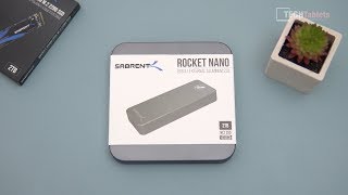 Sabrent Rocket Nano 2TB 1000MBs External SSD Review [upl. by Yrffoeg622]