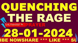 MFM MIDNIGHT PRAYER BATTLE QUENCHING THE RAGE 28th JANUARY 2024 PRAYERS [upl. by Nadean530]