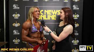 2024 NPC North American Championships Womens Bodybuilding Open Overall Winner Elizabeth Moline [upl. by Lucy]