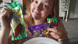 ASMR Chamoy Pickle Kit Attempt Whispering and Eating Sounds [upl. by Volding]