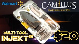 Camillus® Injekt™ Multi Tool Fixed Blade Knife  For the tinkers  Knife Review [upl. by Moshe]