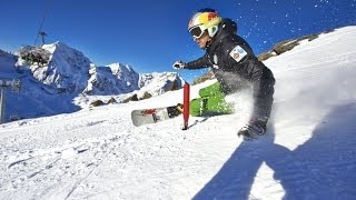 Professional alpine snowboarder prepares for the World Cup  Roland Fischnaller [upl. by Iives242]