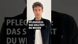 Pflegegeld  Das solltest du wissen shortvideo shorts [upl. by Mlehliw]