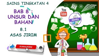 Sains Tingkatan 4 KSSM  Bab 8 Unsur dan Bahan  Asas Jirim [upl. by Rexanne]