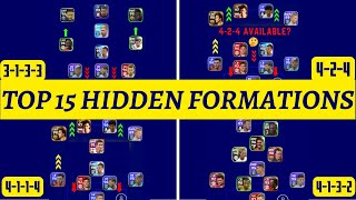 TOP best Formations Efootball23 424 Best formations efootball efootball23 [upl. by Neerbas]