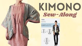 How to Sew a DIY Kimono  Simplicity 91241318 SewAlong [upl. by Azial]