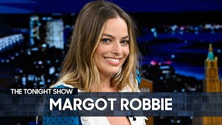 Margot Robbie Reveals Cops Shut Down David O Russells Amsterdam Shoot Extended  Tonight Show [upl. by Munster]