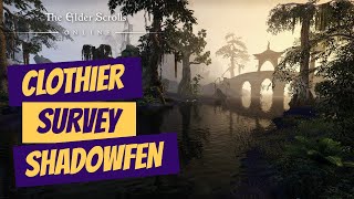 ESO Clothier Survey Shadowfen [upl. by Byrann951]