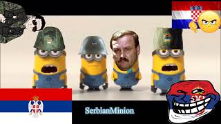 The singing Serbian minions sing “Knindze Krajisnici” [upl. by Gaultiero666]