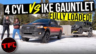 Maxed Out The Current Ford Ranger Takes Its Last Crack at the Worlds Toughest Towing Test [upl. by Adnorat]