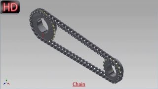 ChainInventor Studio Video Tutorial Autodesk Inventor [upl. by Akiemahs]