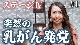 【乳がん闘病】胸の違和感からステージ4と突然の宣告。闘病生活の苦悩について語る＃1 [upl. by Ecinev]