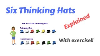 Six Thinking Hats done right  6 Thinking Hats by Edward de Bono explained [upl. by Hal742]