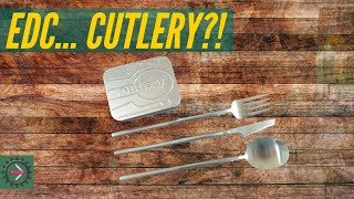 Eat ANYWHERE  Outlery Cutlery Review [upl. by Auka]