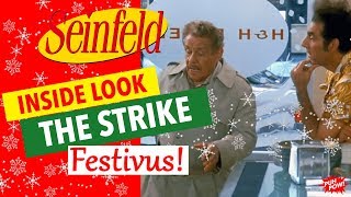 Seinfeld  Inside Look of The Strike FESTIVUS Episode Season 9 [upl. by Coray]