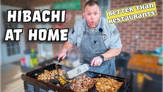 How to Cook Hibachi on a Blackstone  Secrets Revealed [upl. by Uke513]