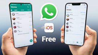 Transfer WhatsApp from Android to iPhone 2024 Official Free Method [upl. by Hewitt]