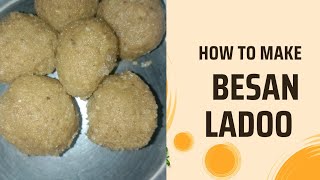 besan ladoo recipebesan ke ladoo feed  viral video  makefoodymmy [upl. by Atidnan124]