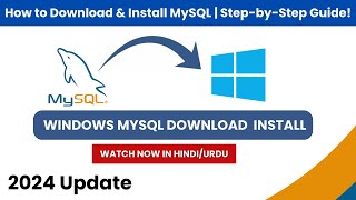 How to install MySQL in Windows [upl. by Aener]