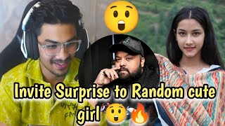 Regaltos and Goldy Bhai surprise invite to Random girl 😲 Rega and Goldy Bhai funny moments😄regaltos [upl. by Rockwood381]