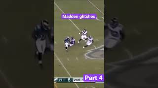 Madden glitches part 4 shorts nfl glitch [upl. by Vidovic968]