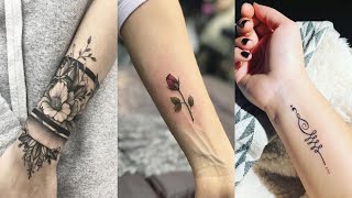 50 Cute Wrist Tattoos for Girls  Trending Wrist Tattoos For Female  Small Wrist Tattoo For Women [upl. by Nylidam]