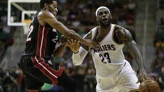 Cleveland Cavaliers vs Miami Heat Full Highlights  NBA PreSeason 2014 [upl. by Wyck]