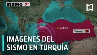 Fuerte sismo magnitud 7 sacude Turquía  Expreso de la Mañana [upl. by Atews88]