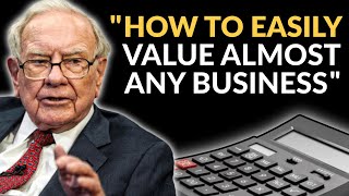 Warren Buffett The Easiest Way To Value Stocks [upl. by Ynaffital]