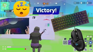 Chill 1v1lol ASMR 😴 Keyboard Sounds 250 FPS Gameplay [upl. by Terri]