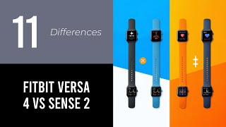 Fitbit Versa 4 Vs Sense 2 [upl. by Gerger]