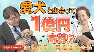 【一周忌追悼企画】細木数子、愛犬と出会って１億円寄付！？ [upl. by Ahsyla2]