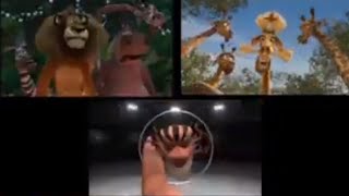 All Three Madagascar Movies At Once [upl. by Herman90]