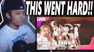 NMIXX Tank LIVE STAGE  Debut Showcase  FIRST REACTION [upl. by Legim318]