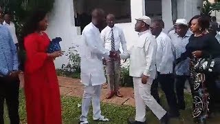 Guillaume SORO et GUIKAHUE apportent leur soutient à Jacques Ehouo Maire élu du Plateau [upl. by Itteb261]