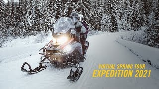 2021 SkiDoo Virtual Tour Expedition SE Walk Around [upl. by Gnilyarg]