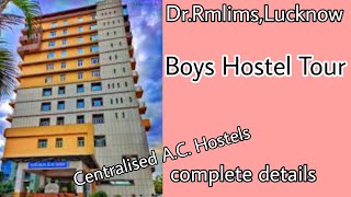 DrRmlimsLucknowBoys Hostel TourMBBS HostelsUp government medical College [upl. by Alemrac]