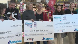 Albertsons Boise Open donates 100 of 2023 ticket proceeds to local charities [upl. by Scever]